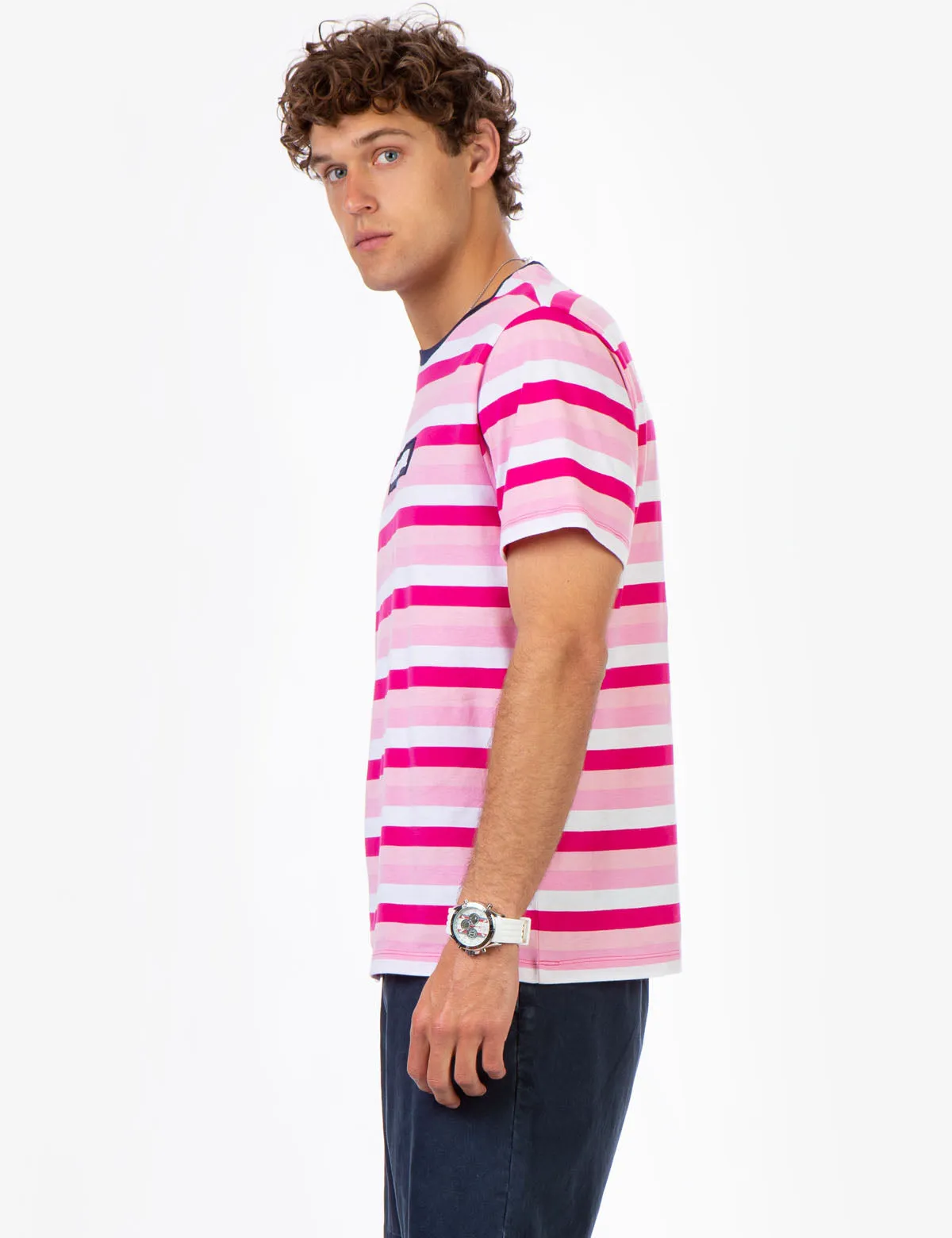 U.S. POLO ASSN. MULTI STRIPE T-SHIRT sold by U.S. Polo Assn. product image thumbnail 3