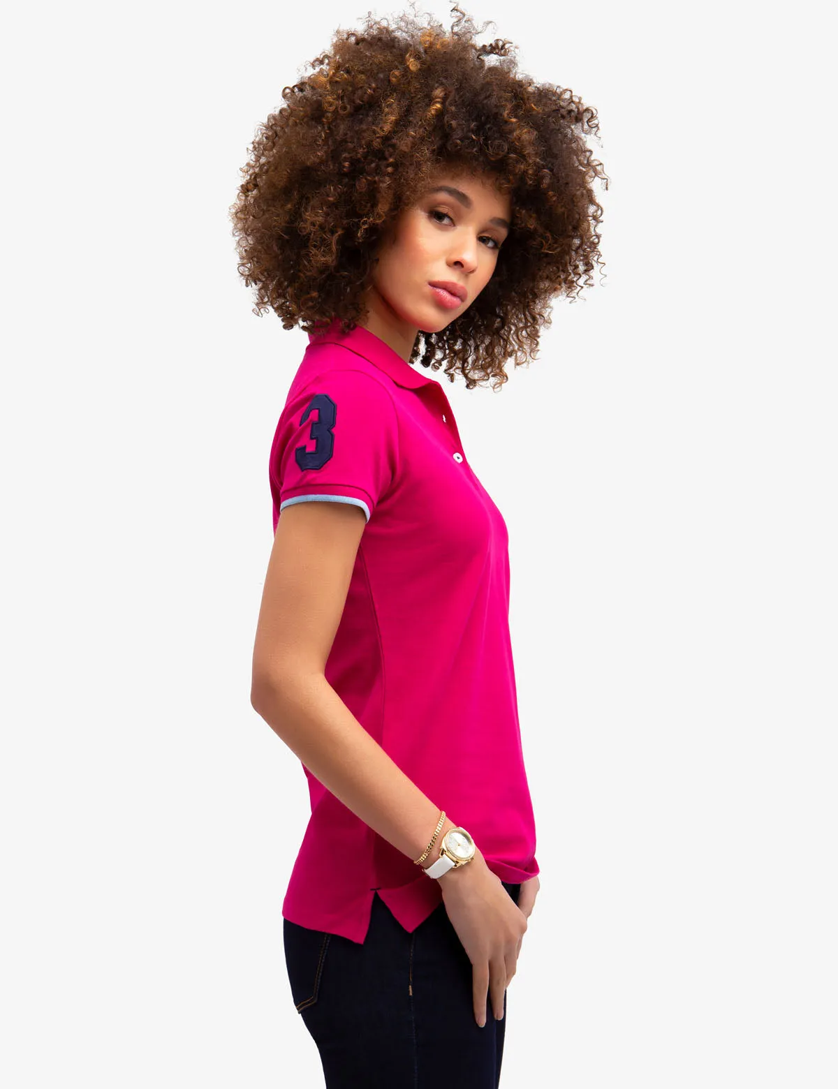MULTI COLOR PIQUE POLO SHIRT sold by U.S. Polo Assn. product image thumbnail 3