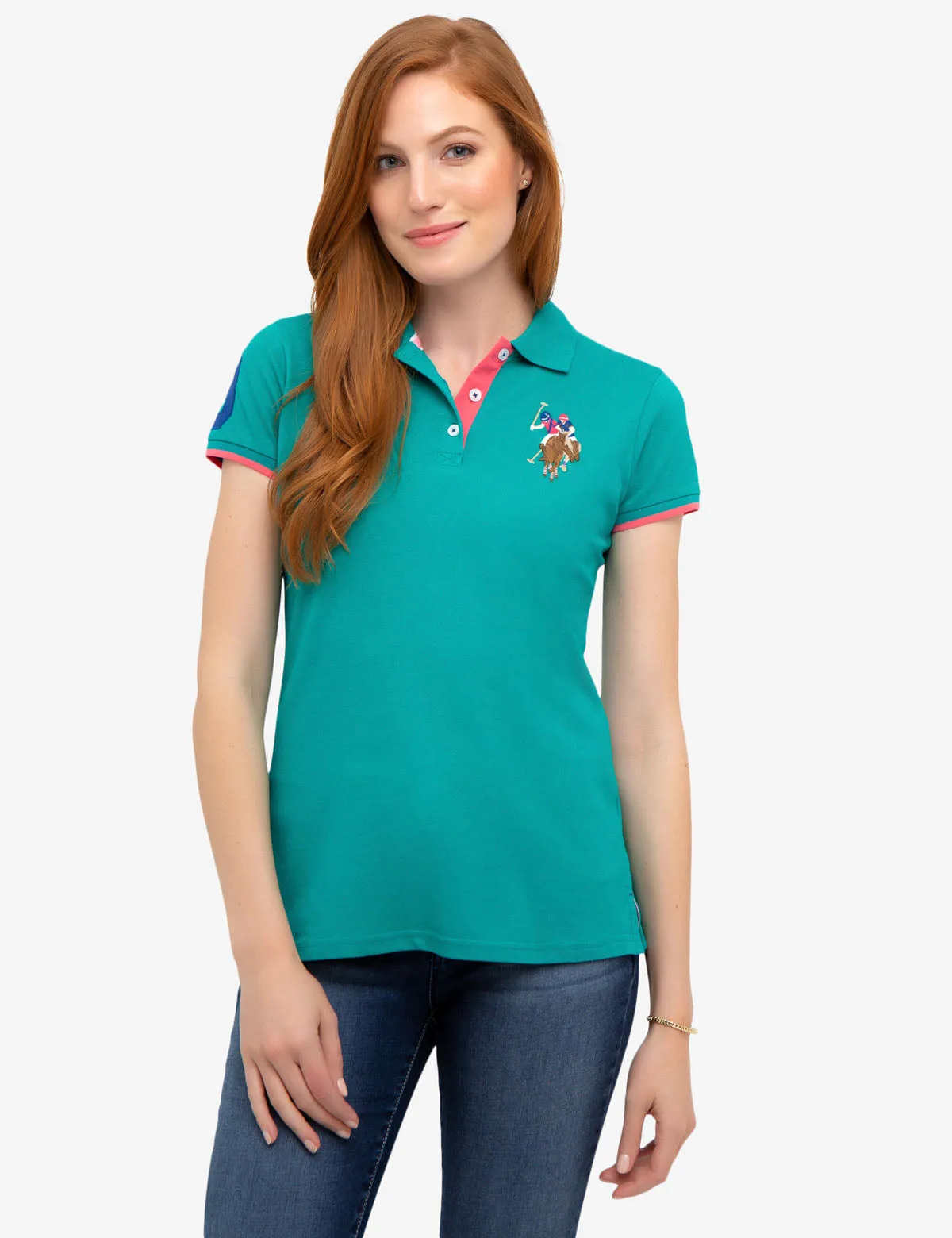 MULTI COLOR PIQUE POLO SHIRT sold by U.S. Polo Assn. product image thumbnail 5