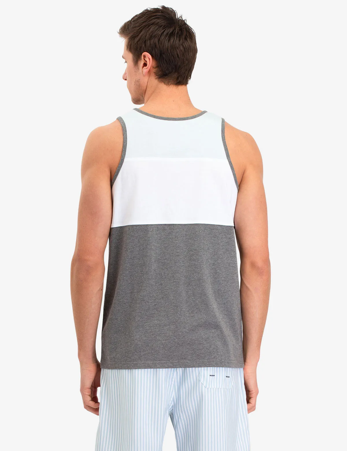 TRI COLORBLOCK TANK sold by U.S. Polo Assn. product image thumbnail 3