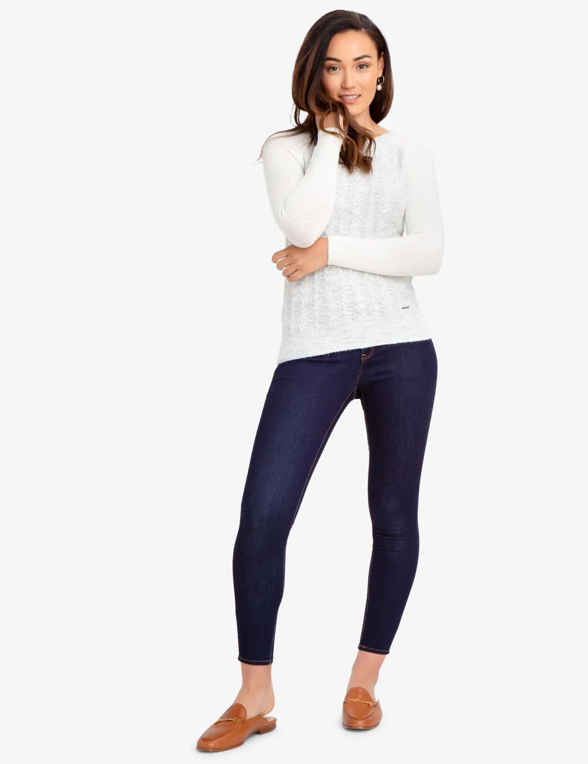 MIXED STITCH SWEATER sold by U.S. Polo Assn. product image thumbnail 2