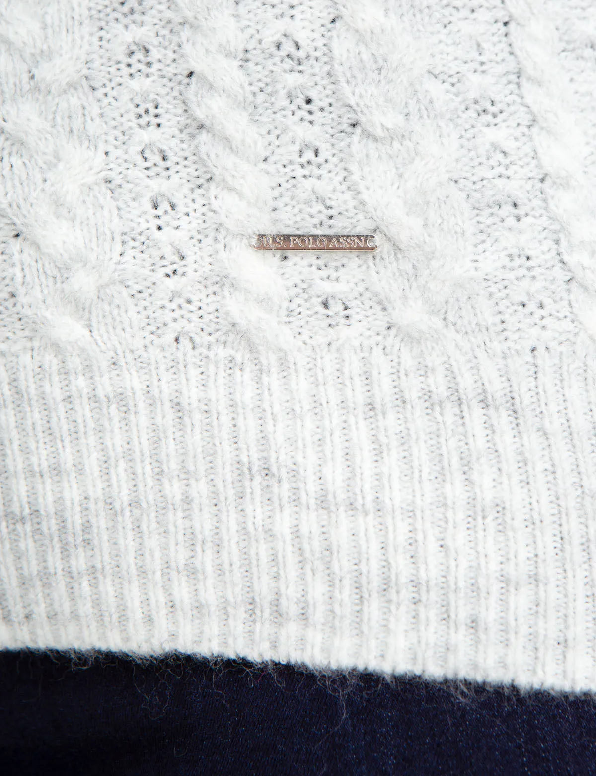 MIXED STITCH SWEATER sold by U.S. Polo Assn. product image thumbnail 5