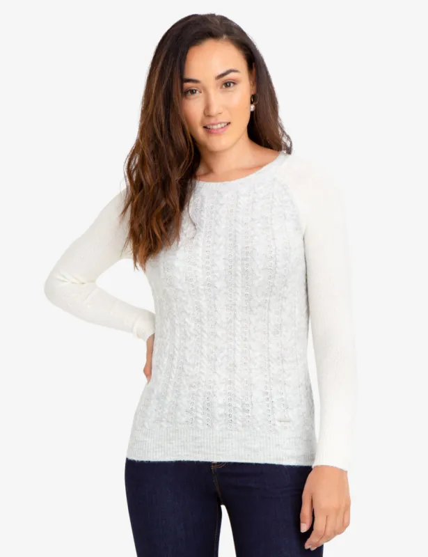 MIXED STITCH SWEATER sold by U.S. Polo Assn.