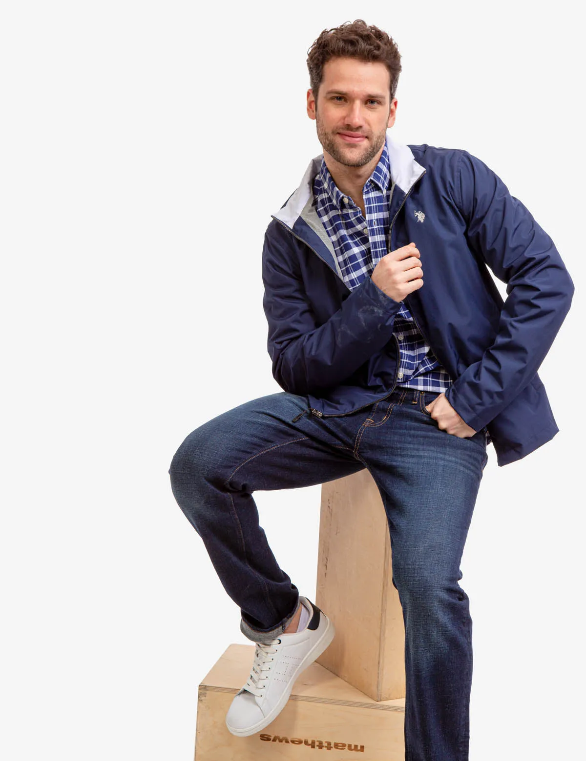 LONG SLEEVE PLAID OXFORD SHIRT sold by U.S. Polo Assn. product image thumbnail 2