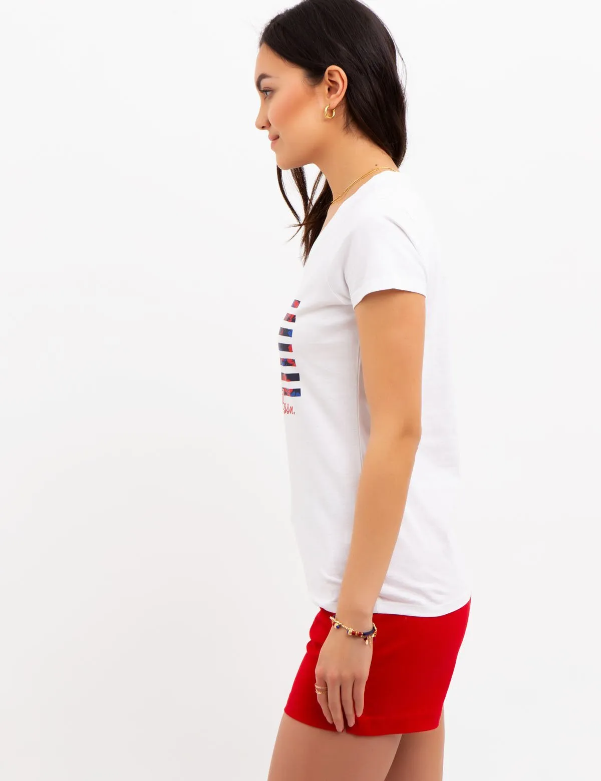 FADED FLORAL FLAG T-SHIRT sold by U.S. Polo Assn. product image thumbnail 2