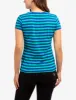 STRIPED V-NECK T-SHIRT sold by U.S. Polo Assn.