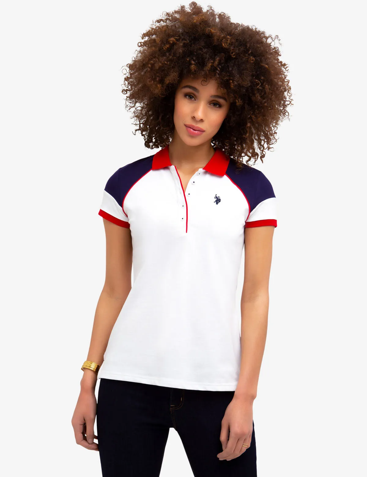 COLORBLOCK POLO SHIRT sold by U.S. Polo Assn. product image thumbnail 4