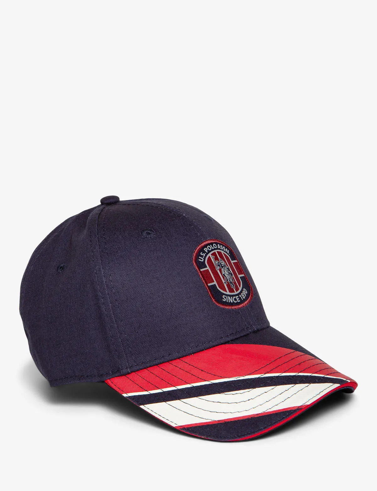 PATCH STRIPE VISOR BASEBALL CAP sold by U.S. Polo Assn. product image thumbnail 5