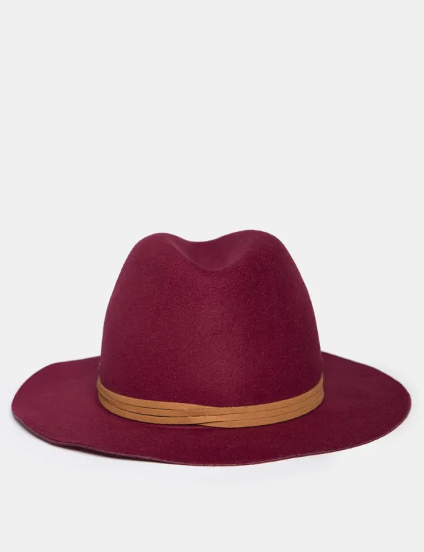 ULTRA SUEDE FEDORA made by U.S. Polo Assn.