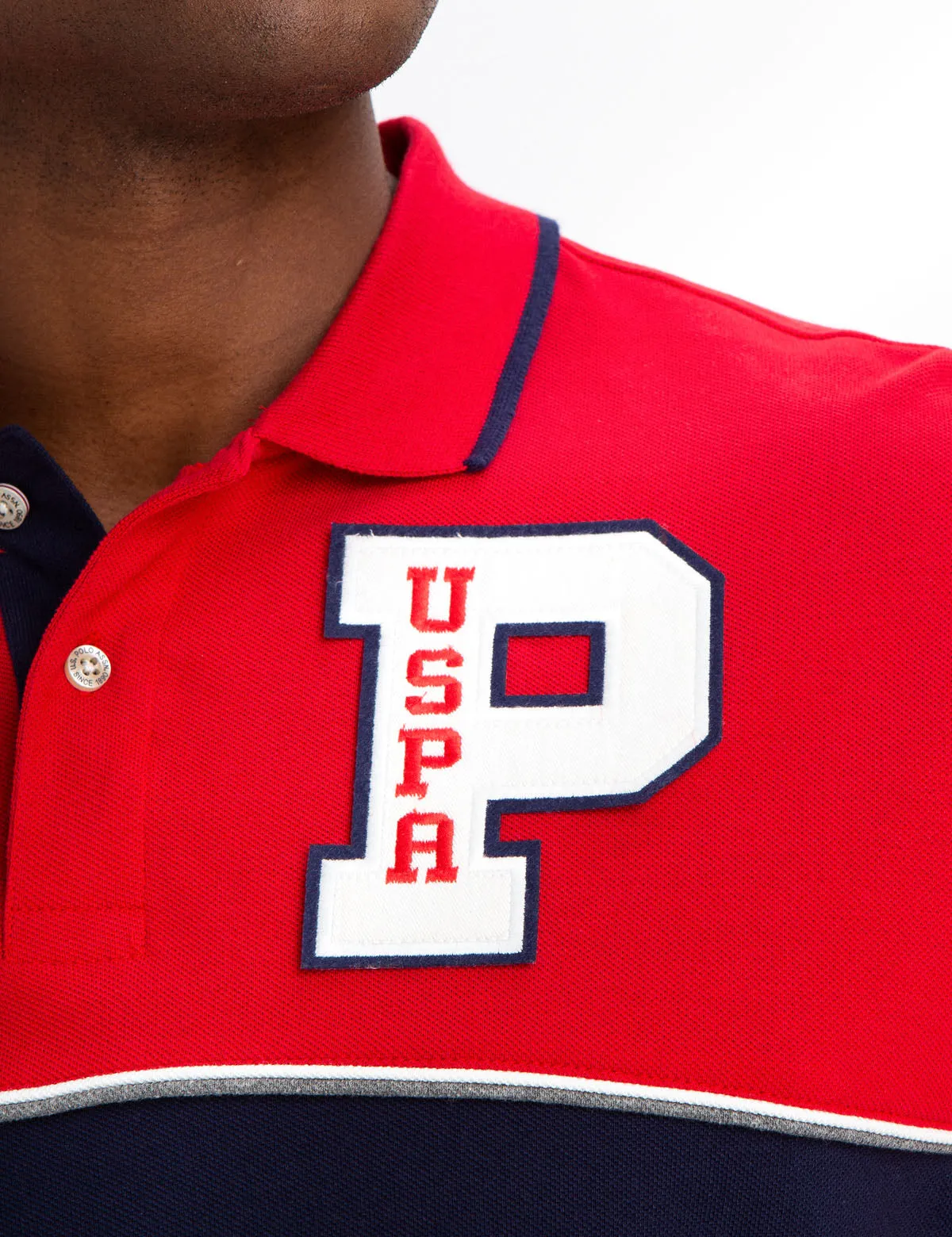 COLORBLOCK USPA PATCH POLO SHIRT sold by U.S. Polo Assn. product image thumbnail 5
