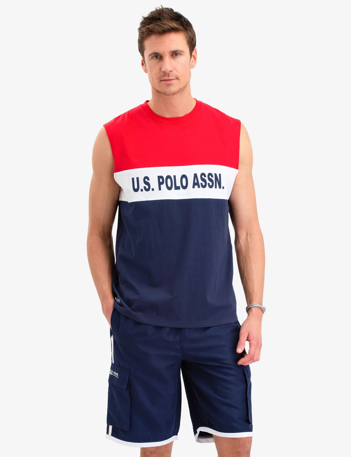 CHEST LOGO TANK sold by U.S. Polo Assn.