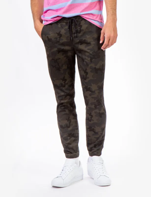 CAMO TWILL JOGGER sold by U.S. Polo Assn.