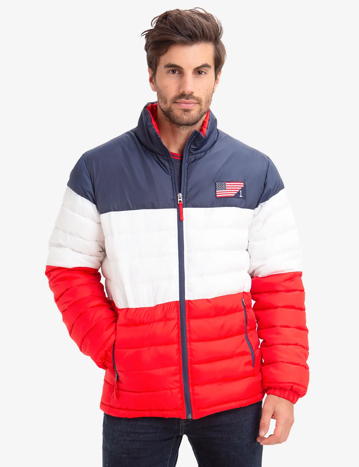 COLORBLOCK USA PUFFER JACKET sold by U.S. Polo Assn.