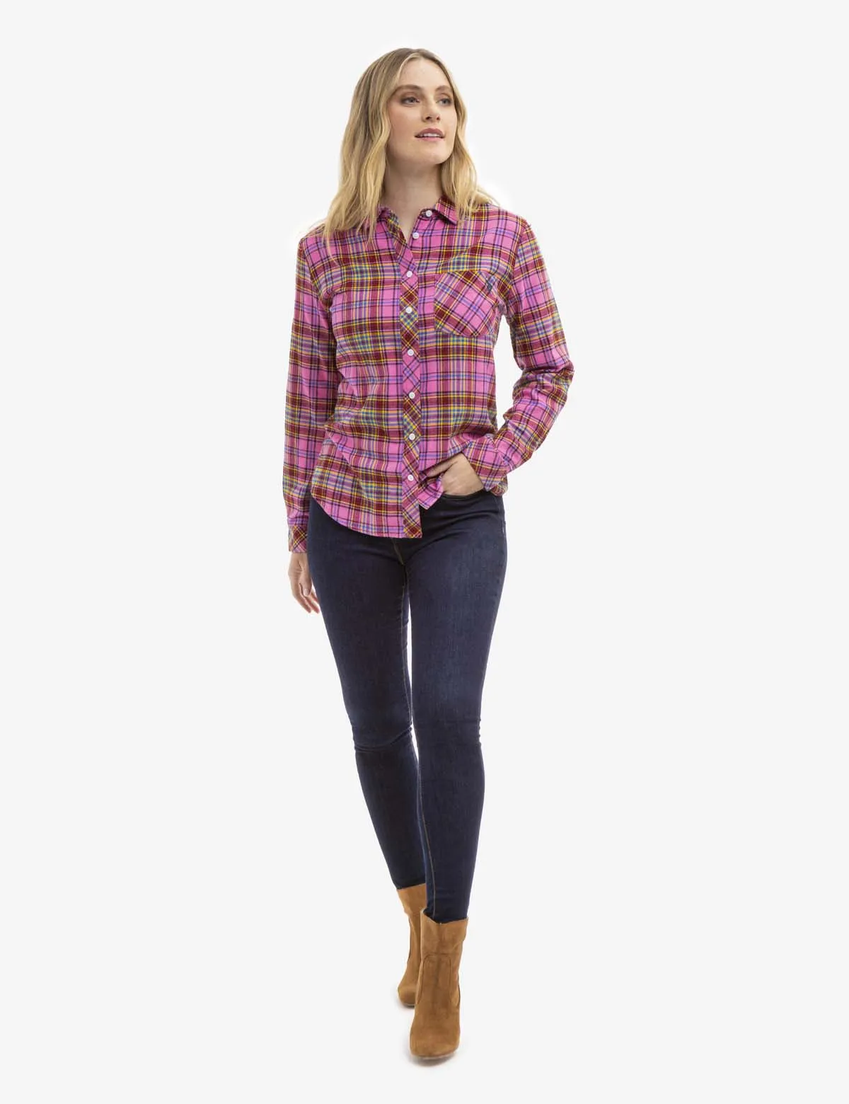 FLANNEL PLAID LONG SLEEVE SHIRT sold by U.S. Polo Assn. product image thumbnail 3