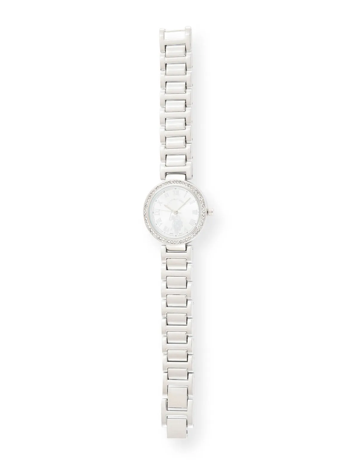 LADIES SILVERTONE BRACELET WATCH sold by U.S. Polo Assn. product image thumbnail 5