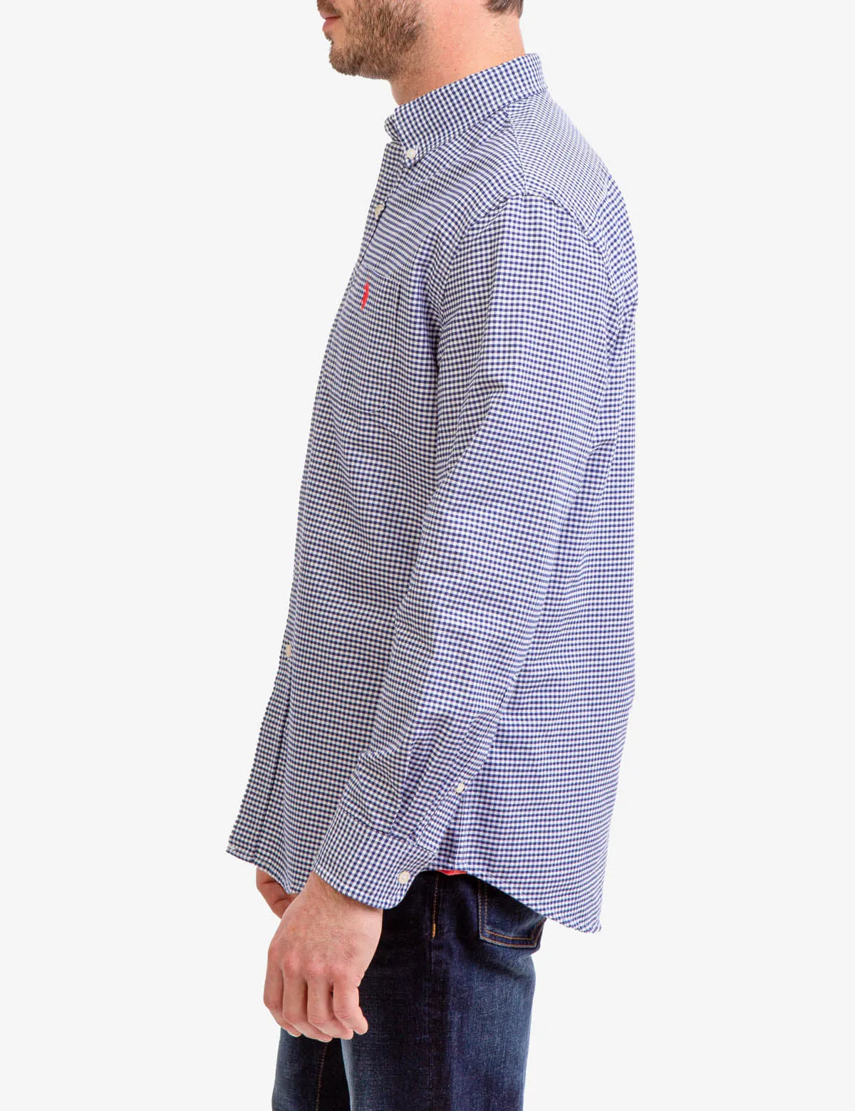 LONG SLEEVE GINGHAM OXFORD SHIRT sold by U.S. Polo Assn. product image thumbnail 3