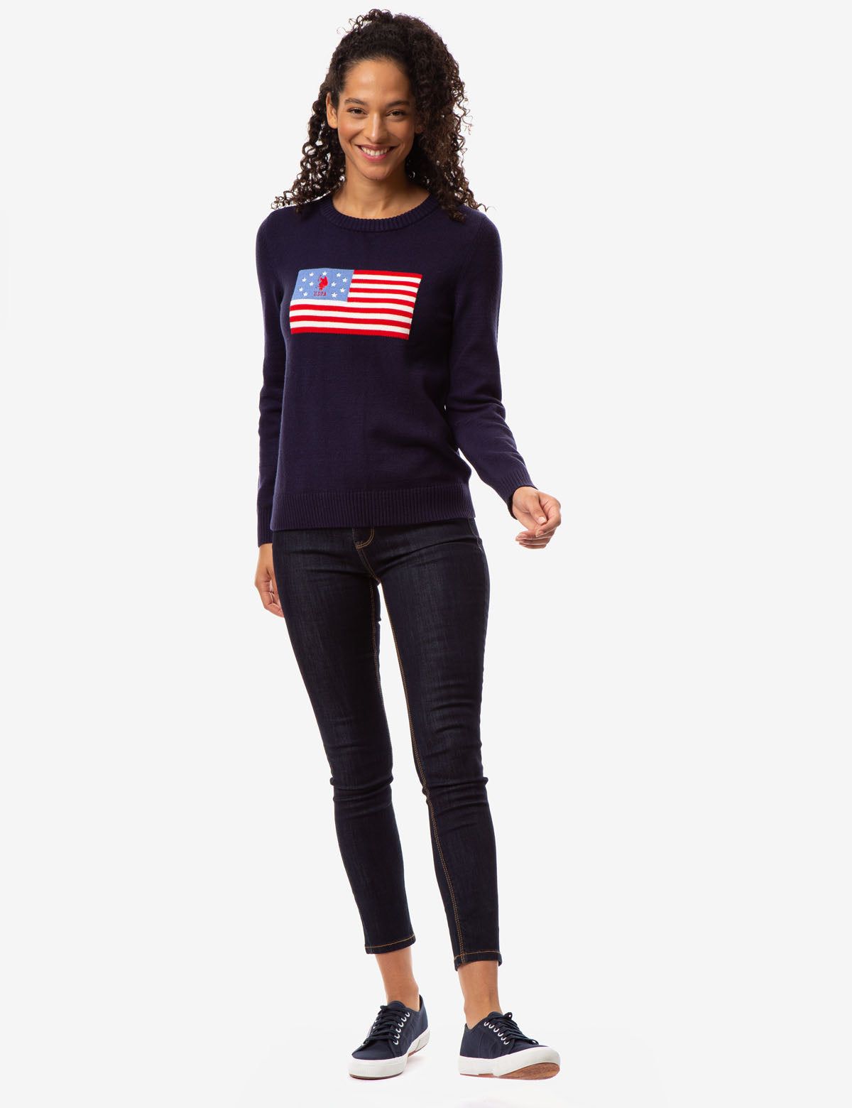 USPA FLAG CREW NECK SWEATER sold by U.S. Polo Assn. product image thumbnail 2