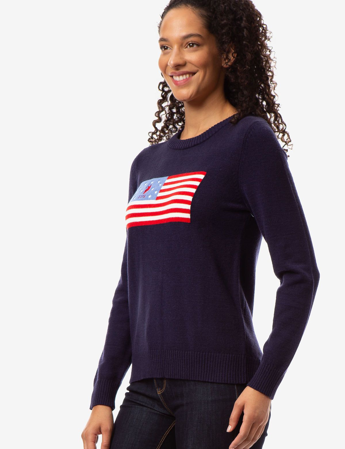 USPA FLAG CREW NECK SWEATER sold by U.S. Polo Assn.