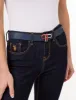 LADIES 30MM ENAMEL REVERSIBLE DOUBLE P BELT sold by U.S. Polo Assn.