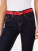 LADIES 30MM ENAMEL REVERSIBLE DOUBLE P BELT sold by U.S. Polo Assn.