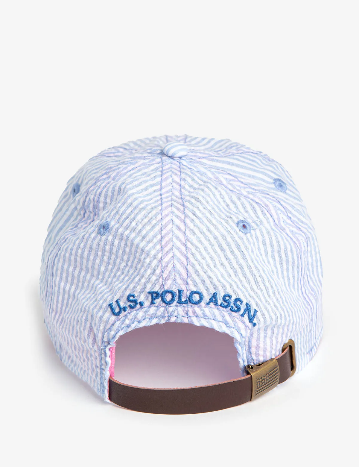 SEERSUCKER LOGO BASEBALL CAP sold by U.S. Polo Assn. product image thumbnail 3
