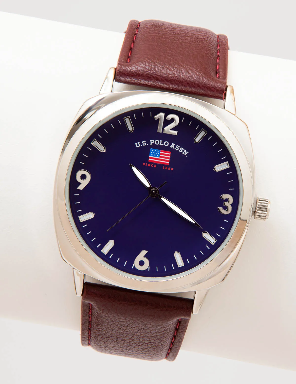 MEN'S BROWN STRAP WATCH sold by U.S. Polo Assn.