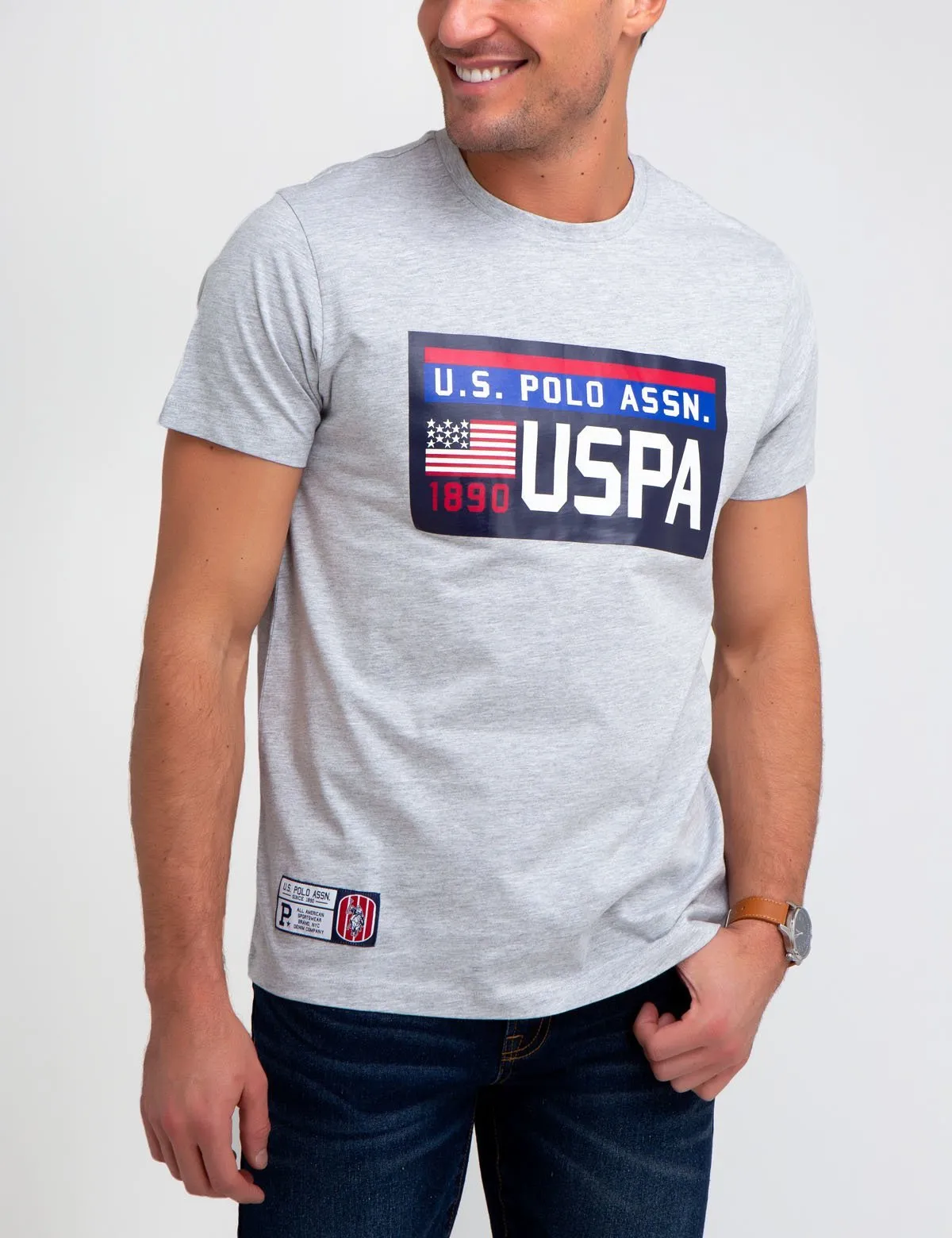 USPA CREW NECK T-SHIRT sold by U.S. Polo Assn. product image thumbnail 5