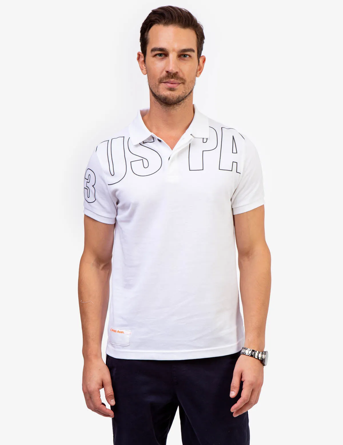USPA SOLID PIQUE POLO SHIRT sold by U.S. Polo Assn.