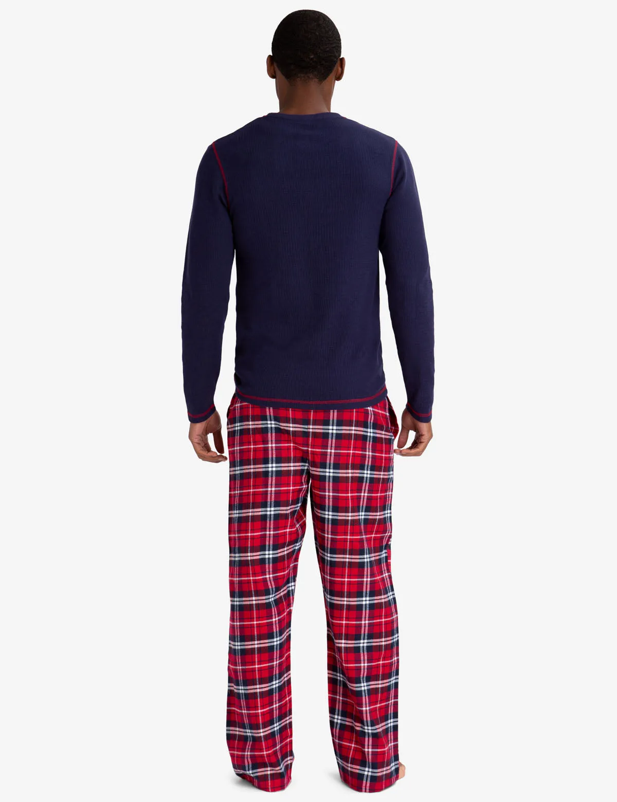 LOUNGE SET: THERMAL TOP & PLAID PANTS sold by U.S. Polo Assn. product image thumbnail 5