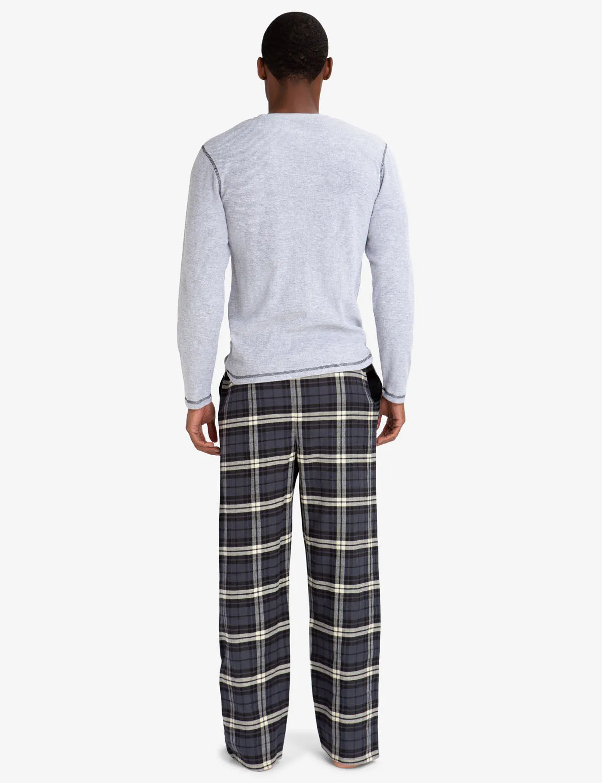 LOUNGE SET: THERMAL TOP & PLAID PANTS sold by U.S. Polo Assn. product image thumbnail 2