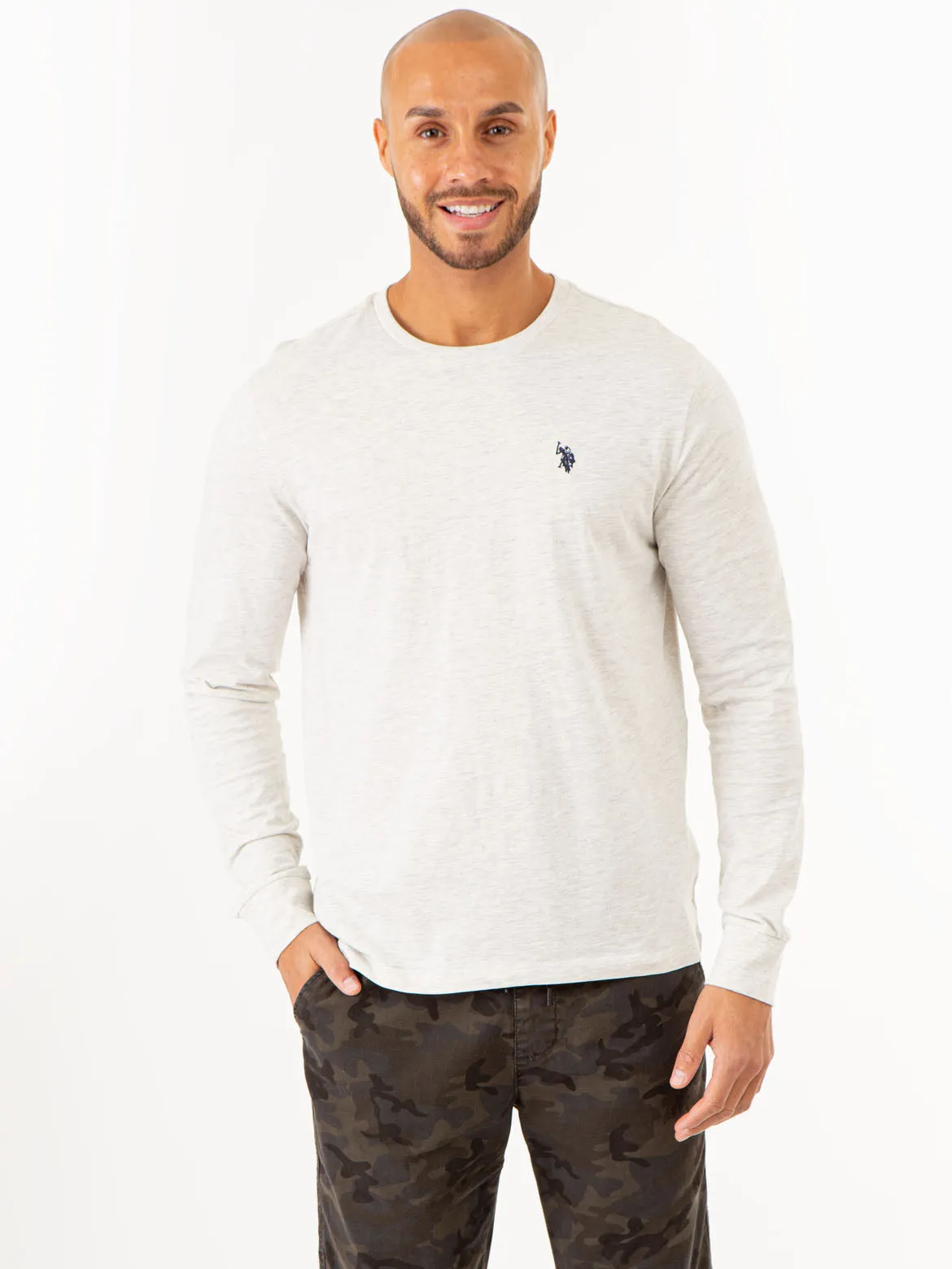 LONG SLEEVE SOLID T-SHIRT sold by U.S. Polo Assn.