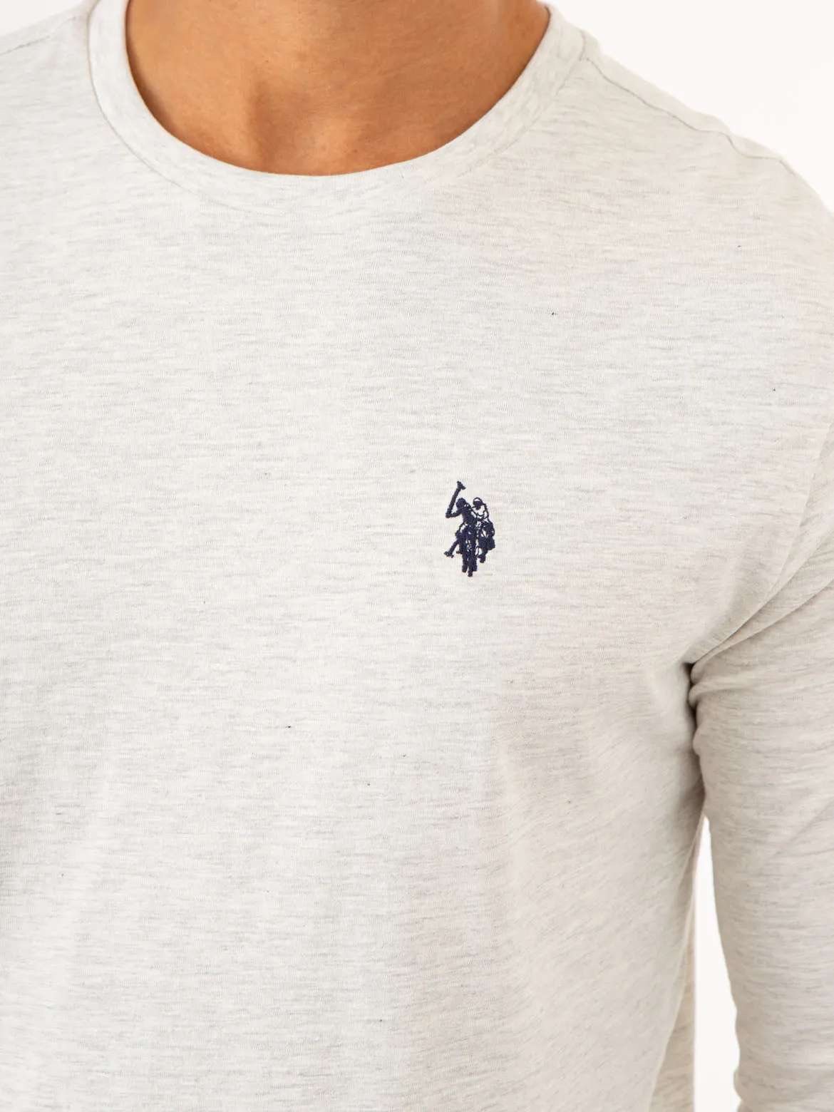 LONG SLEEVE SOLID T-SHIRT sold by U.S. Polo Assn. product image thumbnail 3