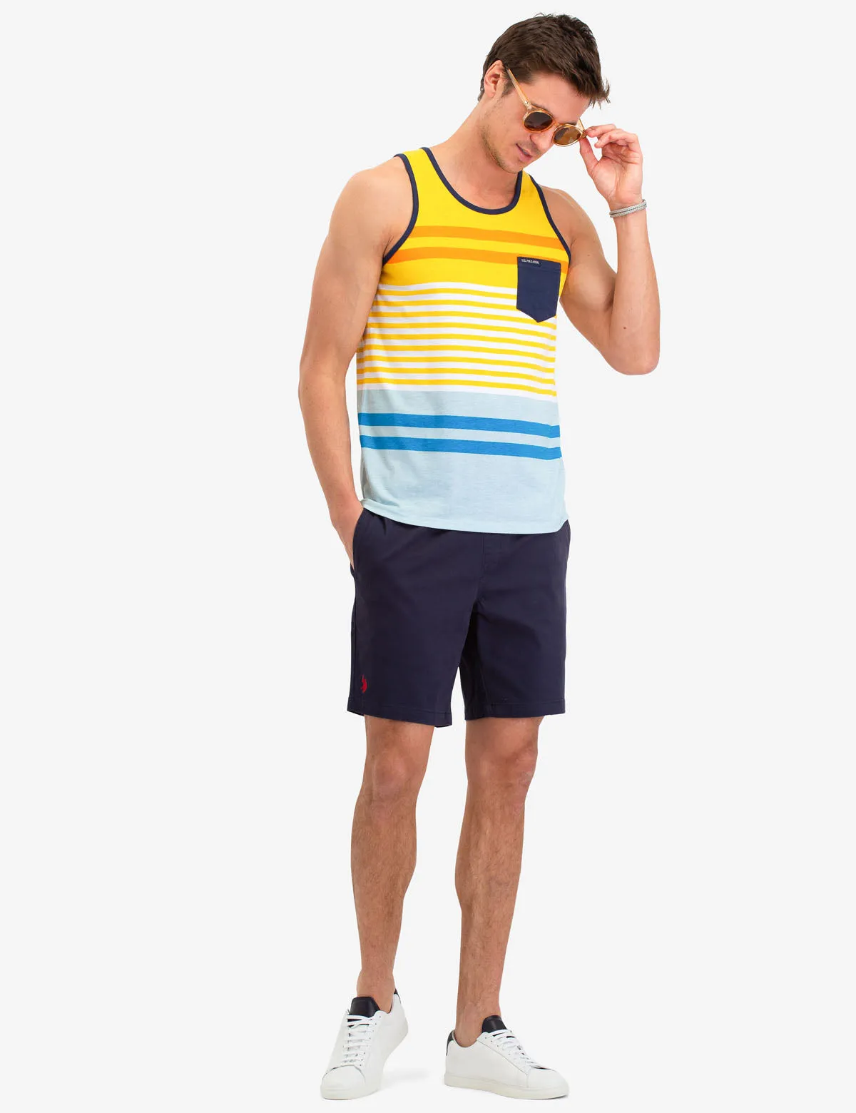 RETRO STRIPE TANK sold by U.S. Polo Assn. product image thumbnail 2