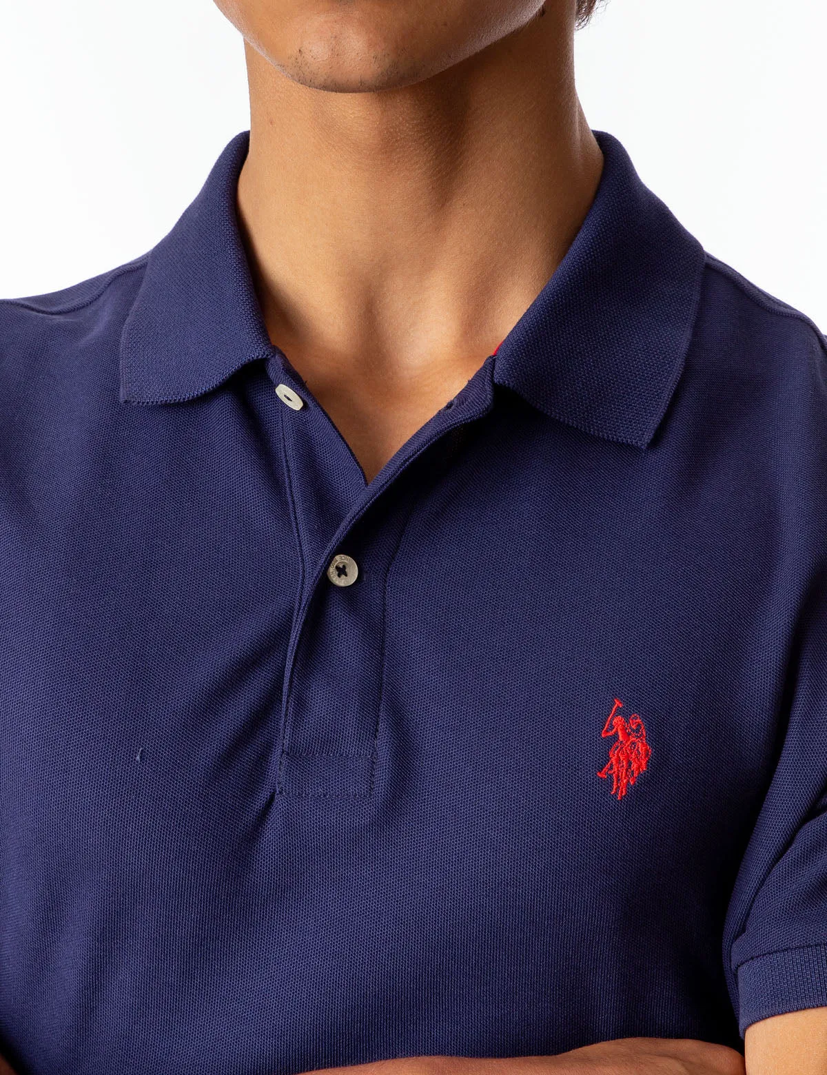 ULTIMATE PIQUE SOLID POLO SHIRT sold by U.S. Polo Assn. product image thumbnail 5