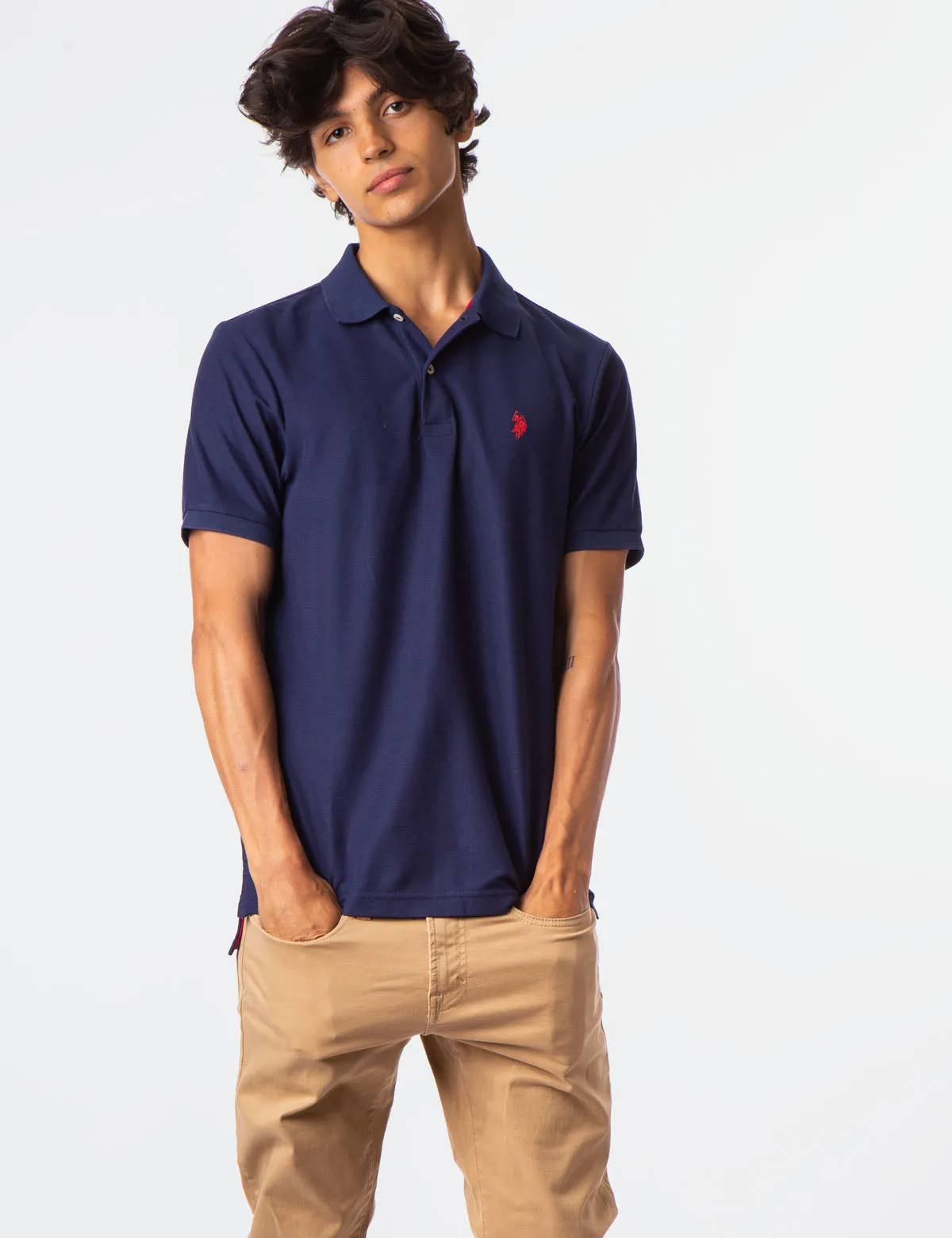 ULTIMATE PIQUE SOLID POLO SHIRT sold by U.S. Polo Assn.