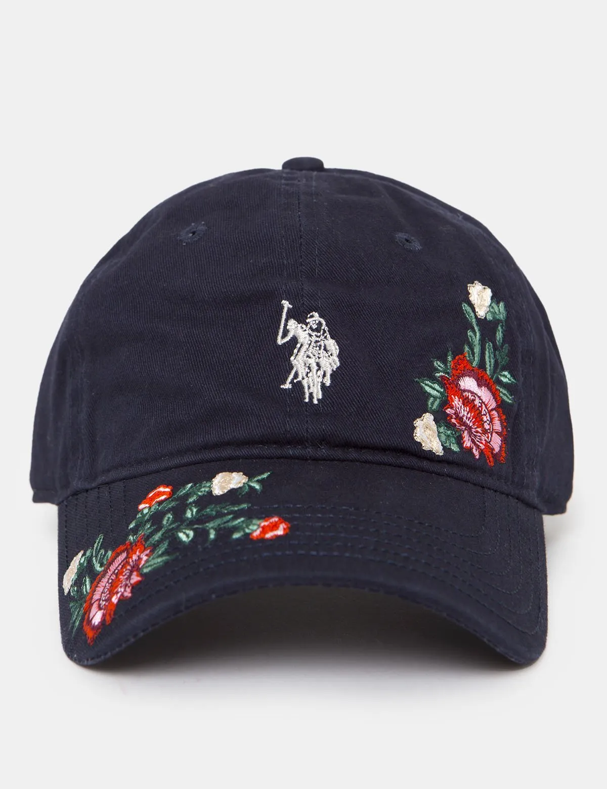 FLORAL LOGO BASEBALL CAP sold by U.S. Polo Assn. product image thumbnail 2