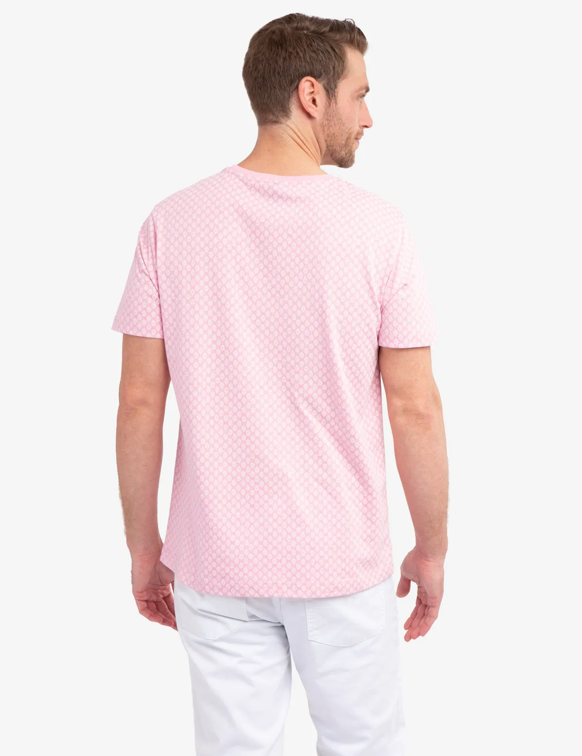 DITZY ALL OVER PRINT CREW NECK T-SHIRT sold by U.S. Polo Assn. product image thumbnail 5