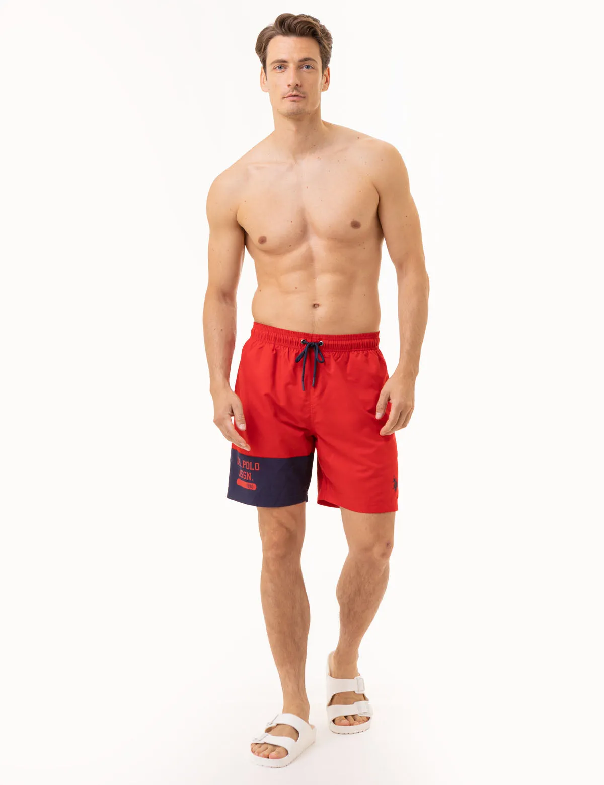 7 USPA COLORBLOCK SWIM TRUNKS sold by U.S. Polo Assn. product image thumbnail 2