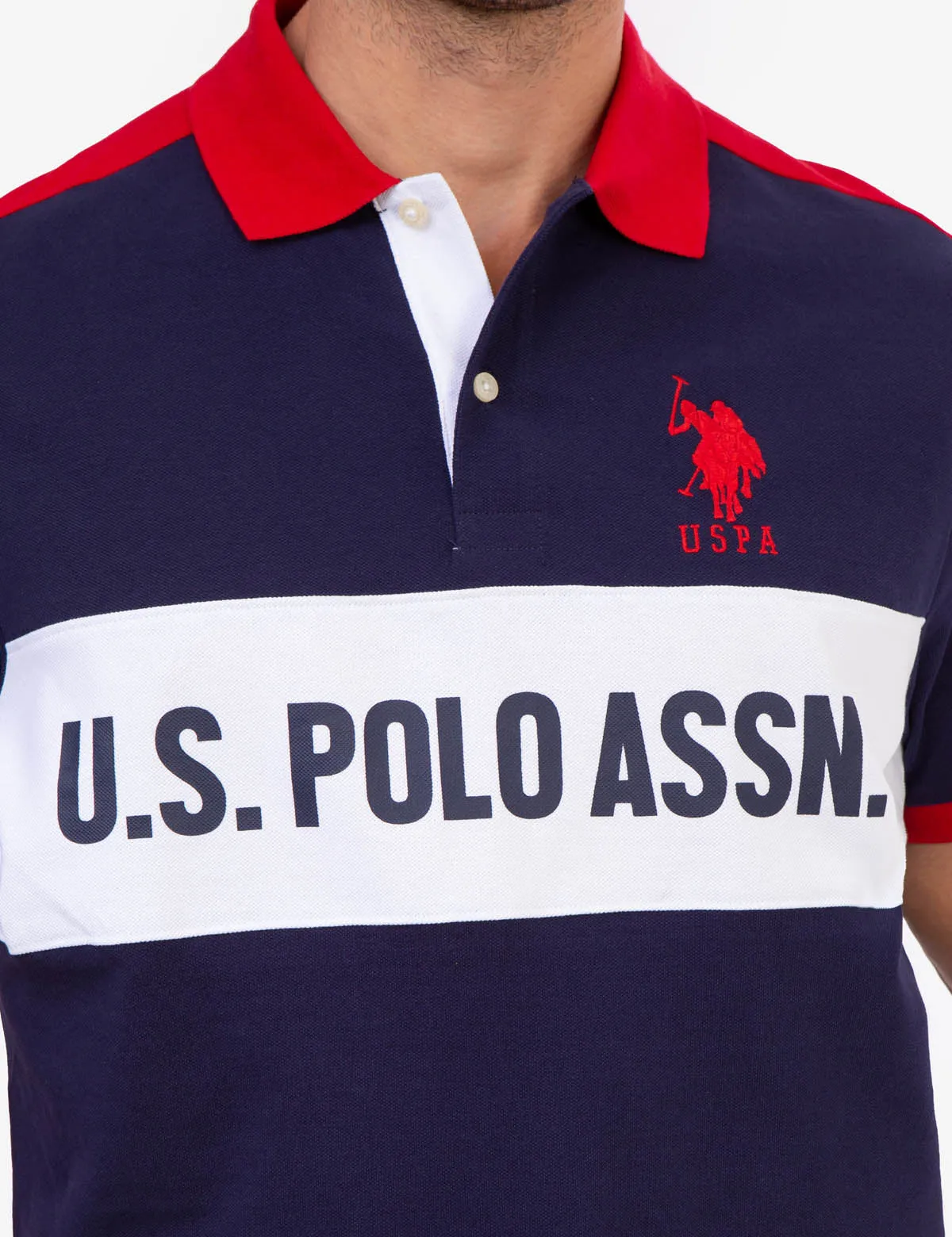 U.S. POLO ASSN. COLORBLOCK POLO SHIRT sold by U.S. Polo Assn. product image thumbnail 5