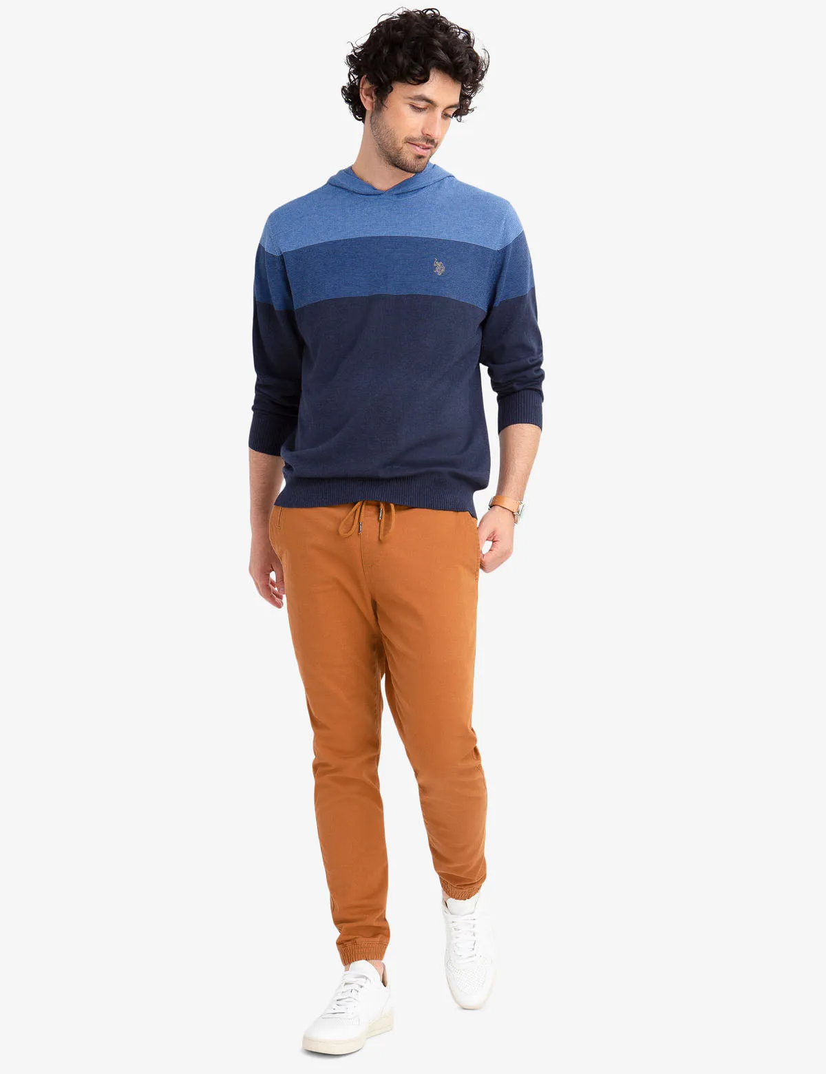 COLORBLOCK PULLOVER HOODIE sold by U.S. Polo Assn. product image thumbnail 2