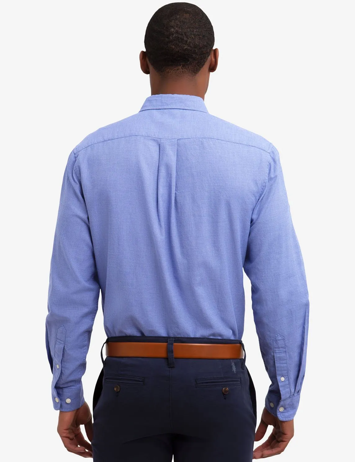 SQUARE WEAVE SHIRT sold by U.S. Polo Assn. product image thumbnail 4