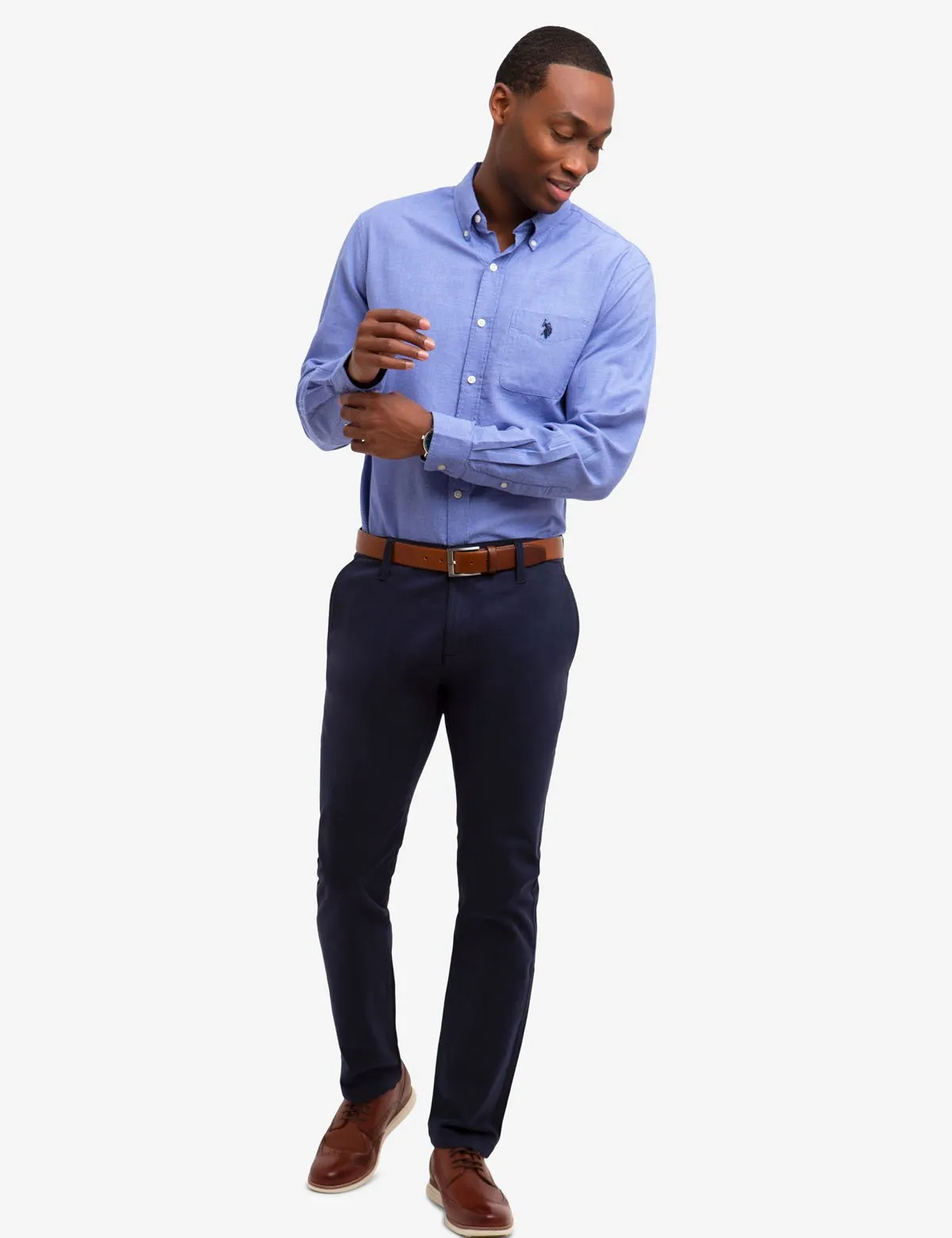 SQUARE WEAVE SHIRT sold by U.S. Polo Assn. product image thumbnail 2