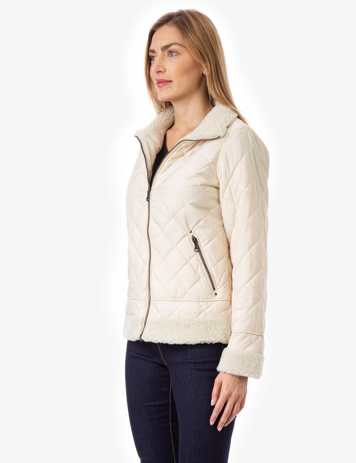 QUILTED MOTO PUFFER JACKET sold by U.S. Polo Assn. product image thumbnail 4