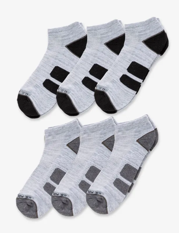 MENS 6PK LOW CUT PERFORMANCE SOCKS sold by U.S. Polo Assn.