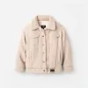 UGG® Women's Frankie Sherpa Trucker Jacket Fleece/Recycled Materials in Brown, Size Large sold by UGG