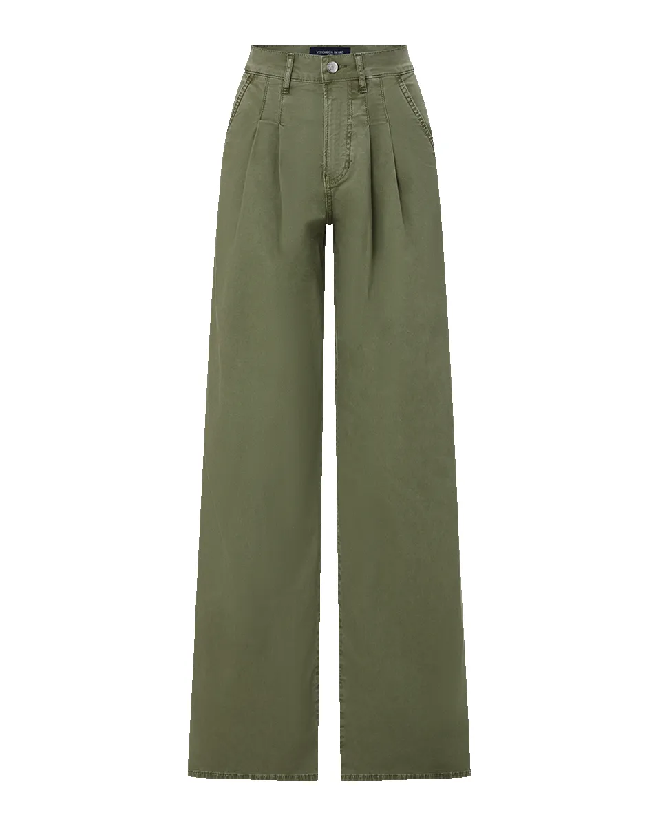 Mia Wide-Leg Pleated Pant sold by Ulla Johnson product image thumbnail 4