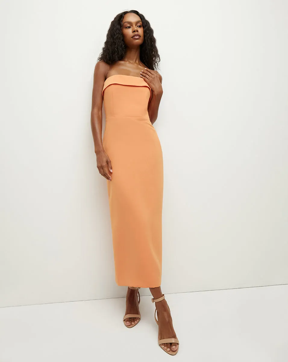 Absol Crepe Strapless Dress sold by Ulla Johnson product image thumbnail 3