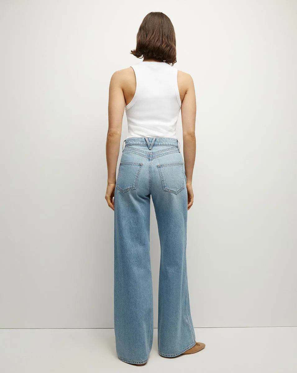 Taylor Double-Seam Wide-Leg Jean sold by Ulla Johnson product image thumbnail 5