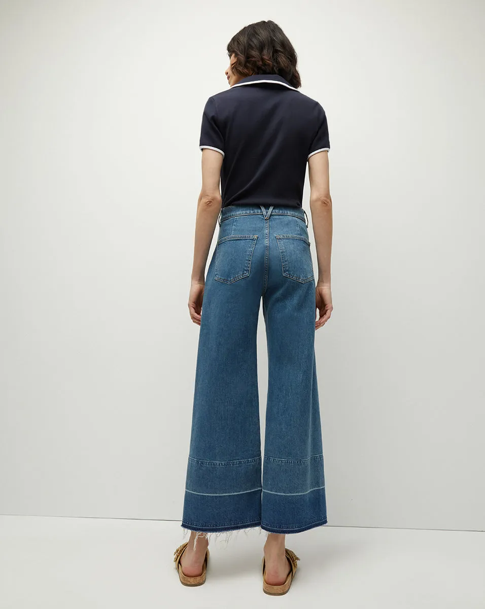 Grant Released Hem Cropped Wide-Leg Jean sold by Ulla Johnson product image thumbnail 4