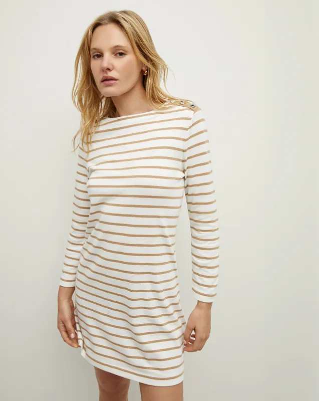 Ruta Striped Dress made by Veronica Beard